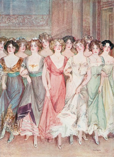 The Merry Widow: Guests at the Embassy by Talbot Hughes